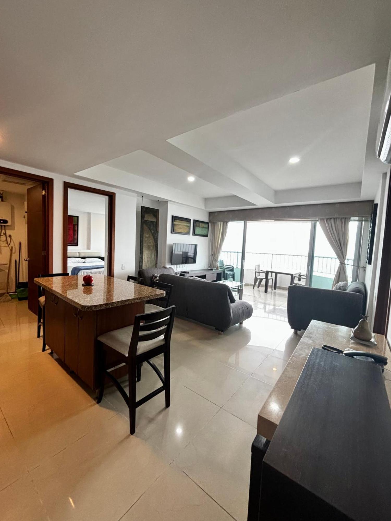 Paraiso En Bocagrande Con Vista Al Mar Cartagena  Exterior foto